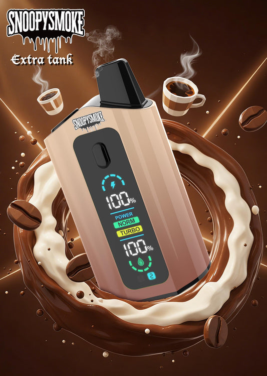 Snoopy Smoke Colombian Coffee Vape Snoopy Smoke Extra Tank 15000 Puffs Disposable Vape Device Snoopy Smoke Colombian Coffee Vape Snoopy Smoke Extra Tank 15000 Puffs Disposable Vape Device